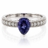 Anillo Alejandrita Con Piedra Talla Pera
