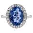 Anillo Hermoso de Alejandrita en Plata .925 ( Azul a Morado )