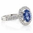 Anillo de Alejandrita Bicolor Azul a Morado