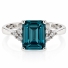 Anillo de Alejandrita Verde/Azul en Plata .925