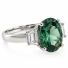 Anillo de Alejandrita ( Azul/Verde) en Plata .925