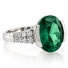 Anillo de Alejandrita ( Verde/Azul ) en Plata de Ley