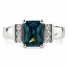 Elegante Anillo de Alejandrita en Plata .925