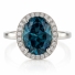Elegante Anillo de Alejandrita Con Plata 925