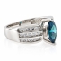 Anillo de Plata Fina de Ley con Alejandrita